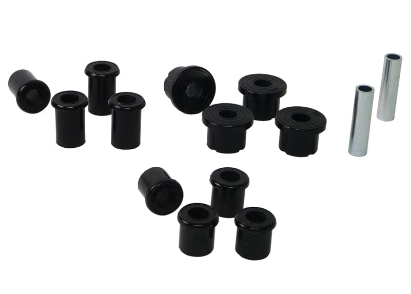 Whiteline 40 x 20 x 10 cm Rear Leaf Spring - Bushing Kit to Suit Holden olorado, Isuzu D-Max and LDV T60 2wd/4wd SR