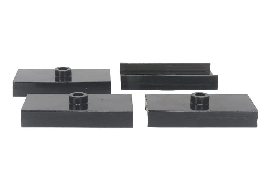 Whiteline 40 x 20 x 10 cm Rear Leaf Spring - To Saddle Insulator Bushing Kit to Suit Ford Falcon/Fairlane XP-FGX incl FPV and Mustang Classic SR