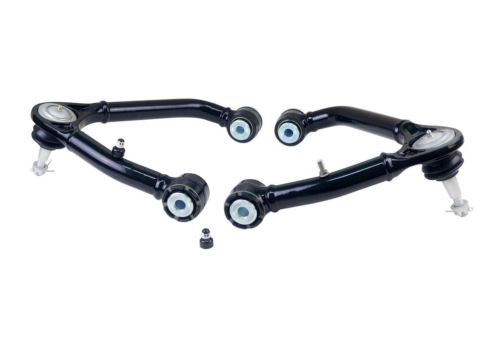 Whiteline 43 x 17 x 34 cm / Performance - fixed offset alignment correction arms - suits models with aluminium or stamped steel arm Front Control Arm Upper - Arm to Suit Chevrolet Silverado and GMC Sierra SR