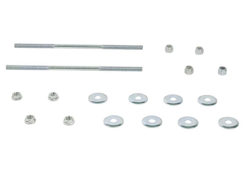 Whiteline 5 x 12 x 42 cm / 240mm - Links, Nuts and Washers Universal Sway Bar Link - Treaded Rod and Bushings style - 240mm Without Bushings SR