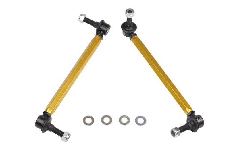 Whiteline 5 x 12 x 42 cm / 270-295mm - horizontal heavy duty ball joints Front Sway Bar Link to Suit Hyundai I30, Veloster, Kia Cerato and Ford Mustang SR