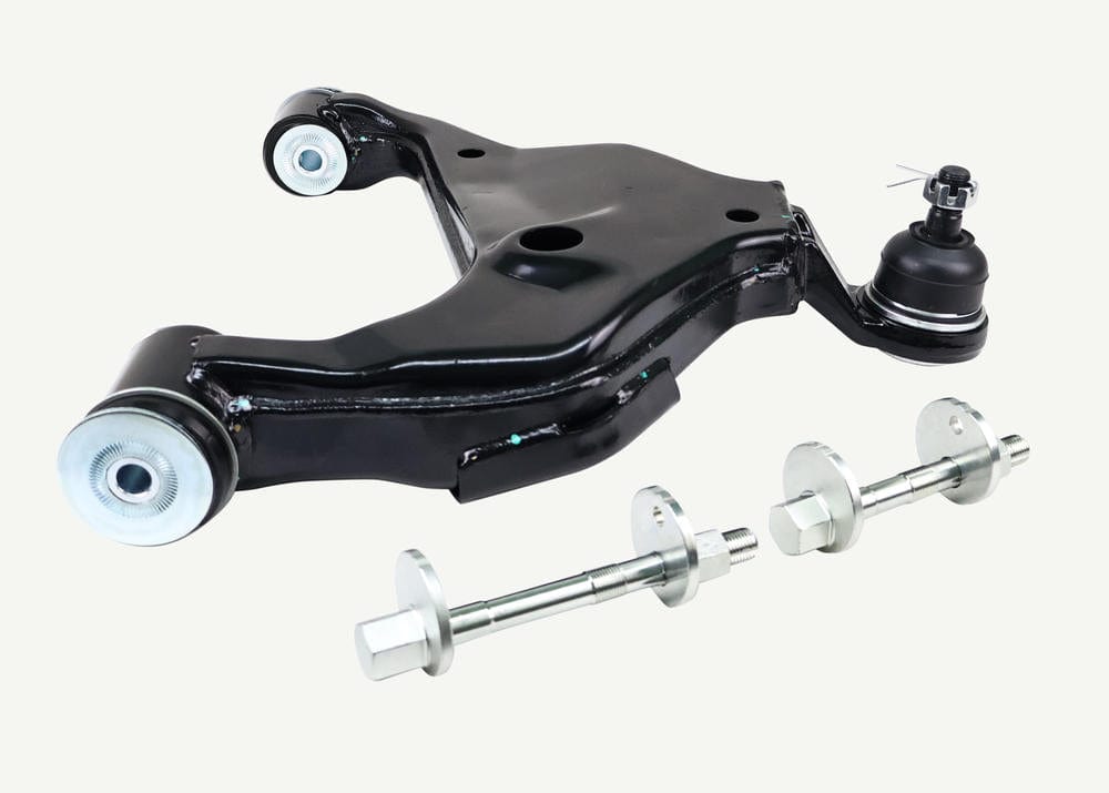 Whiteline 50 x 50 x 10 cm / Performance - fixed increased camber and caster correction Front Control Arm Lower - Arm-Left to Suit Toyota Hilux GGN25R, KUN26R (N70) 4WD SR