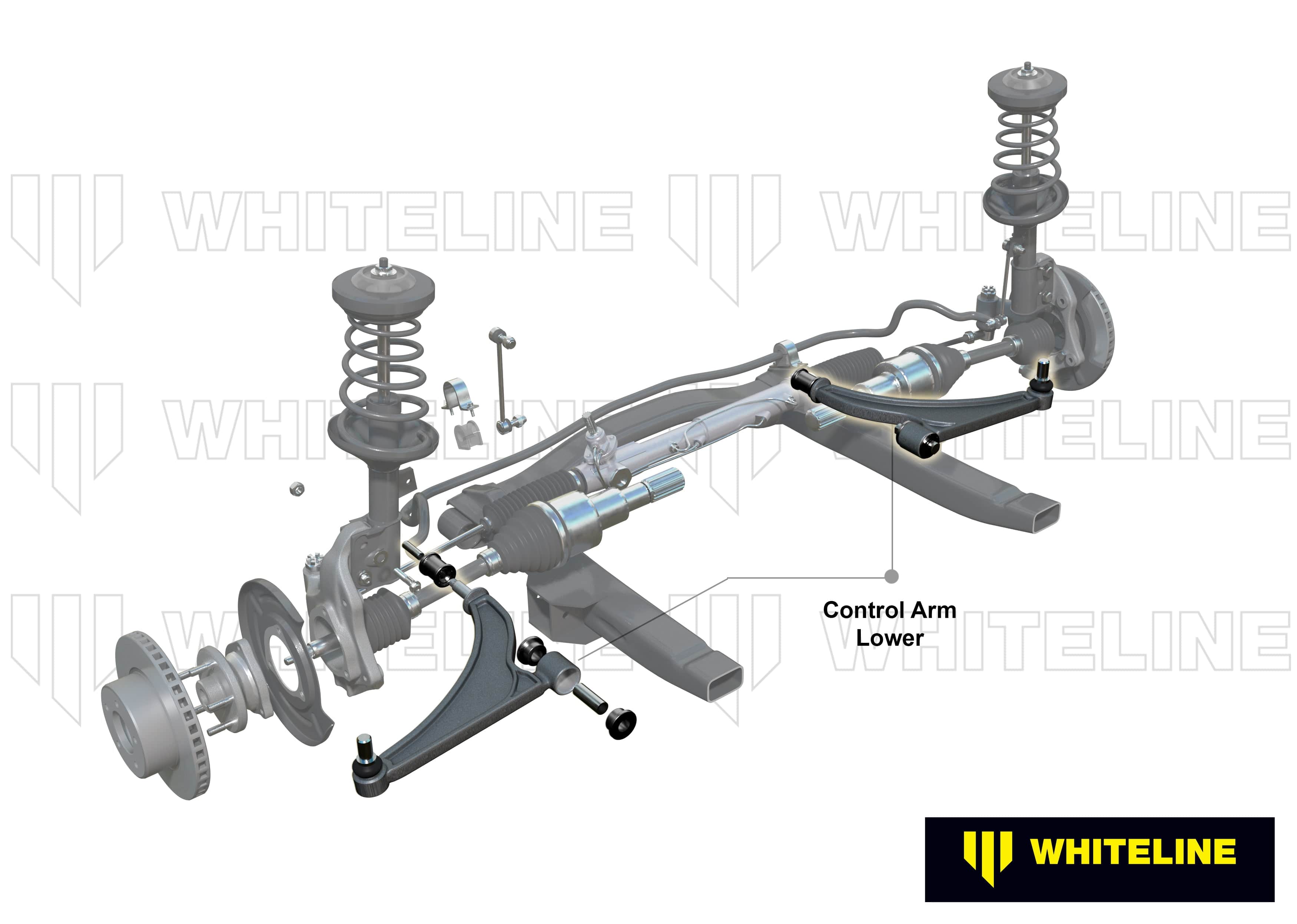 Whiteline 50 x 60 x 20 cm / Replacement Front Control Arm Lower - Arm Left to Suit Holden Captiva CG SR