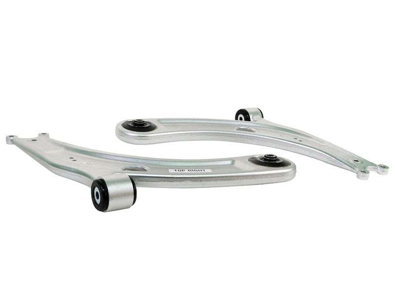 Whiteline 58 x 42 x 10 cm / Performance alloy - fixed -0.3deg camber and +2.0deg caster correction Front Control Arm Lower - Arm to Suit Audi, Seat, Skoda and Volkswagen MQB Fwd/Awd SR