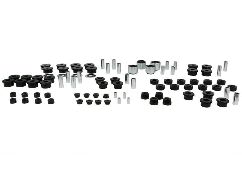 Whiteline 59 x 20 x 10 cm / 2.5deg caster adjustment - suits lifted vehicles to 50mm Front and Rear Essential Vehicle Kit to Suit Toyota Land Cruiser 80 and 105 Series SR