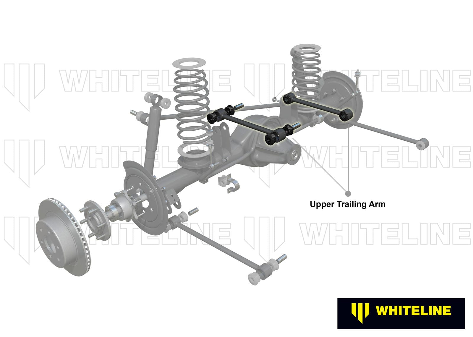 Whiteline 60 x 20 x 10 cm / Recommend use with KTA195 Rear Trailing Arm Lower - Rear Mounting Bracket Kit to Suit Ford Mustan S197 SR