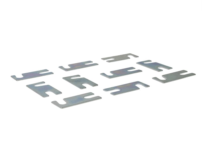 Whiteline 7 x 14 x 20 cm / 1.5mm x 10 - bulk shim pack Alignment Shim Pack 1.5mm x 10 to Suit Ford Falcon/Fairlane EA-EL and Territory SX-SZ SR