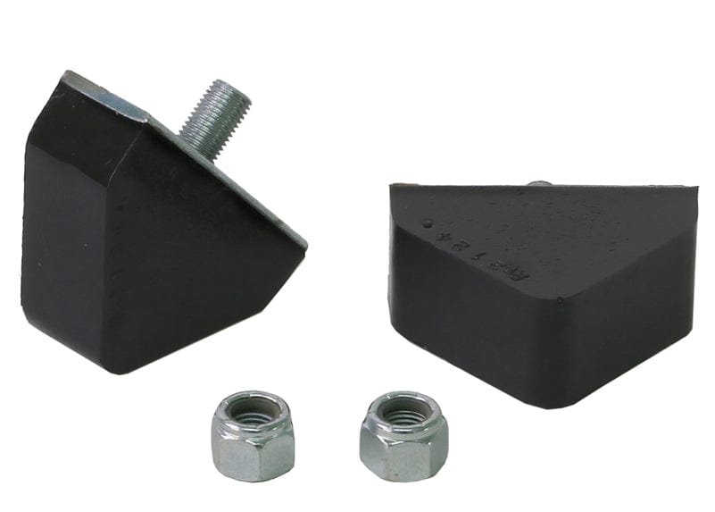Whiteline 7 x 14 x 20 cm / 1 stud - L=61, W=25, H=43mm Front Bump Stop - Lower Bushing Kit to Suit Holden HQ-WB and Torana LH, LX SR
