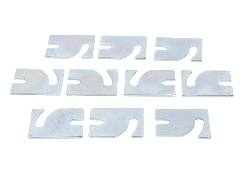 Whiteline 7 x 14 x 20 cm / 3.0mm x 10 - bulk shim pack Alignment Shim Pack 3.0mm x 10 to Suit Ford Falcon/Fairlane AU-FGX and FPV SR