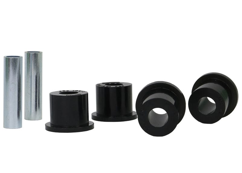Whiteline 7 x 14 x 20 cm / 38mm OD Front Leaf Spring - Rear Eye Bushing Kit to Suit Jeep Cherokee SJ SR