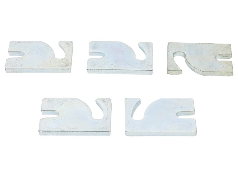 Whiteline 7 x 14 x 20 cm / 6.0mm x 5 - bulk shim pack Alignment Shim Pack 6.0mm x 5 to Suit Ford Falcon/Fairlane AU-FGX and FPV SR