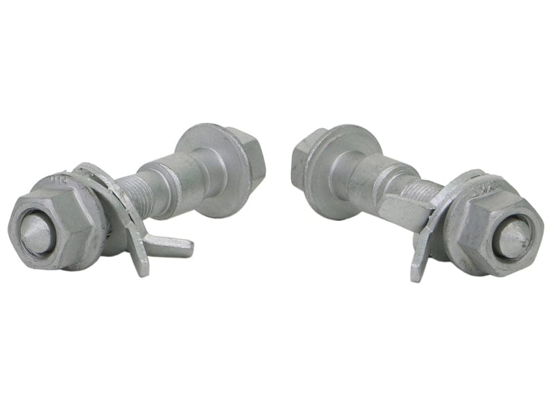 Whiteline 7 x 14 x 20 cm / Adds +/- 1.5deg camber Front Camber Adjusting Bolt - Kit 16mm to Sut Various Applications SR