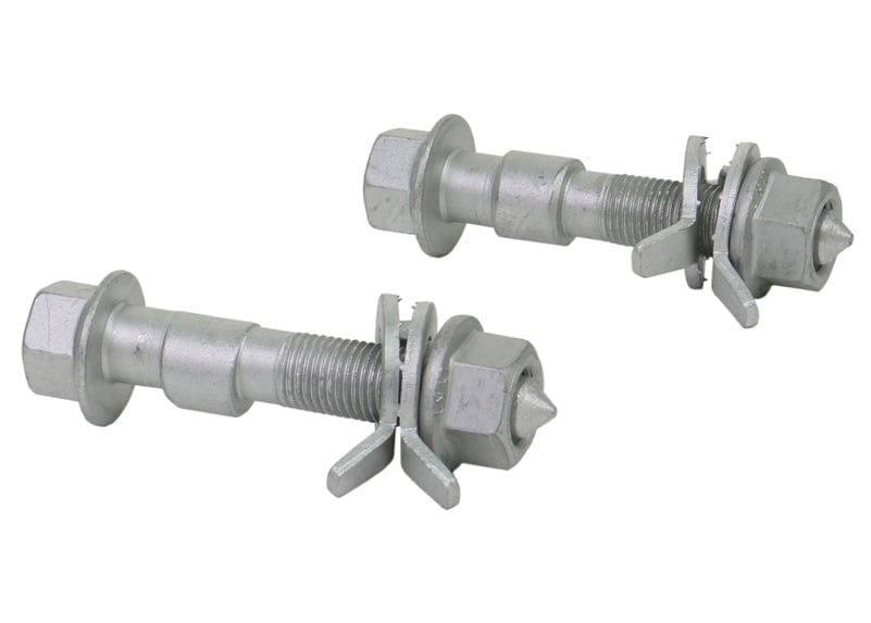 Whiteline 7 x 14 x 20 cm / Adds +/- 1.5deg camber Front Camber Adjusting Bolt - Kit 16mm to Sut Various Applications SR