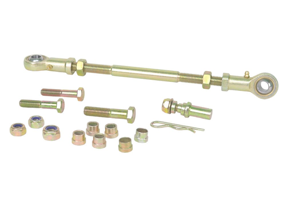 Whiteline 7 x 14 x 20 cm / Adjustable extra heavy duty - quick disconnect - left hand side - suits lifted models 50 - 200mm Rear Sway Bar Link to Suit Jeep Gladiator and Nissan Navara D23, Patrol GU SR