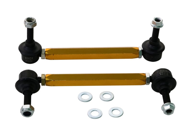 Whiteline 7 x 14 x 20 cm / Adjustable extra heavy duty - suits models with 190mm link Sway Bar Link to Suit Ford, Holden, HSV, Isuzu, LDV, Mazda and Toyota SR