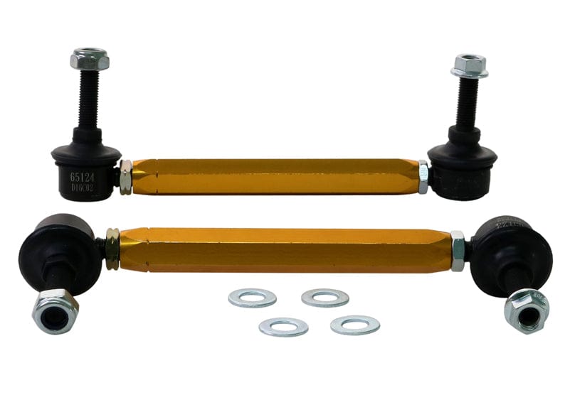 Whiteline 7 x 14 x 20 cm / Adjustable extra heavy duty - suits models with 190mm link Sway Bar Link to Suit Ford, Holden, HSV, Isuzu, LDV, Mazda and Toyota SR