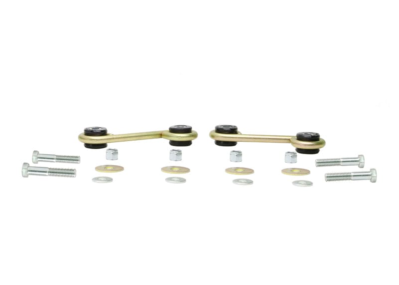 Whiteline 7 x 14 x 20 cm / Double eye S link - 110mm centres with bolts Universal Sway Bar Link - S Style - Double Eye Link 110mm SR