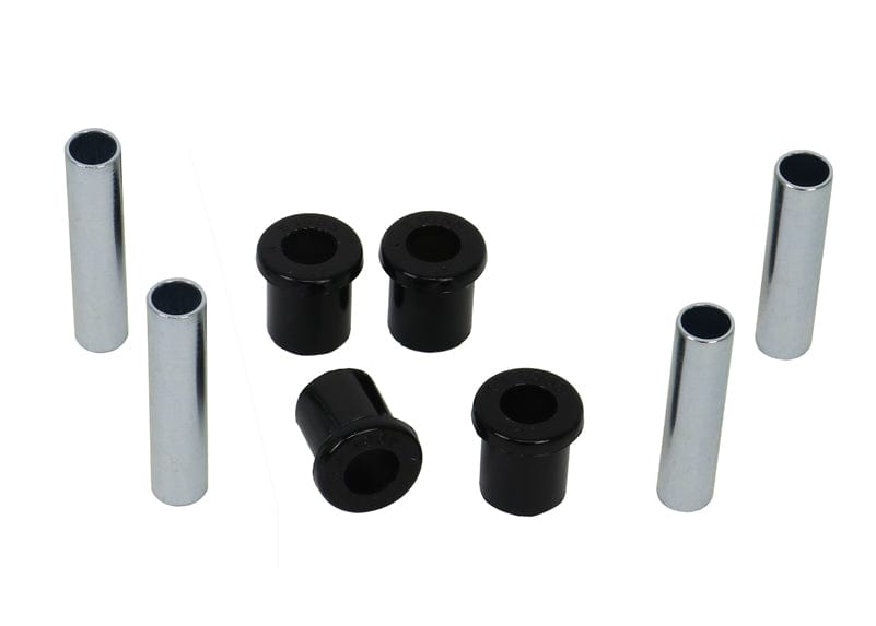 Whiteline 7 x 14 x 20 cm Rear Leaf Spring - Front Eye Bushing Kit to Suit Holden FJ-WB SR