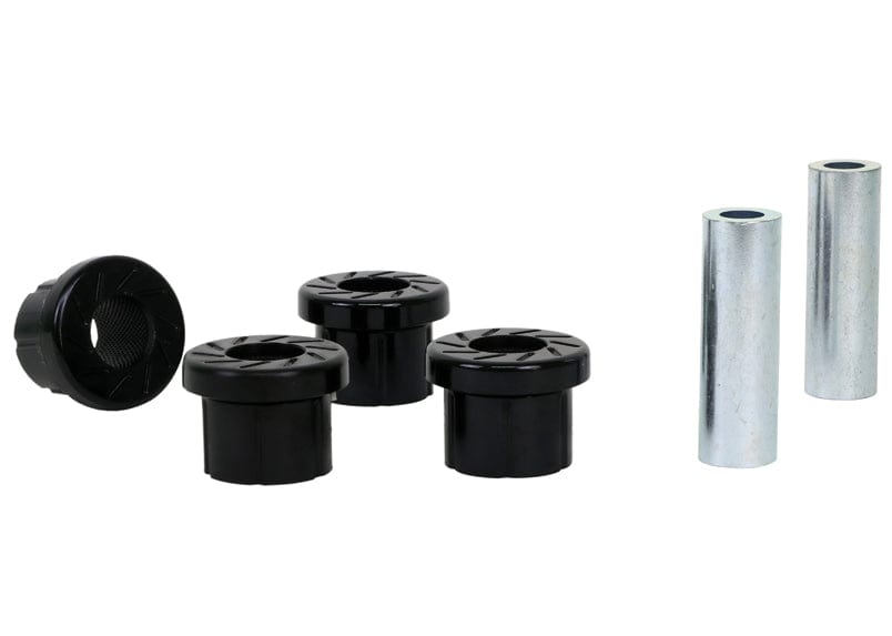 Whiteline 7 x 14 x 20 cm Rear Leaf Spring - Front Eye Bushing Kit to Suit Mitsubishi Triton MQ, MR 2wd/4wd SR