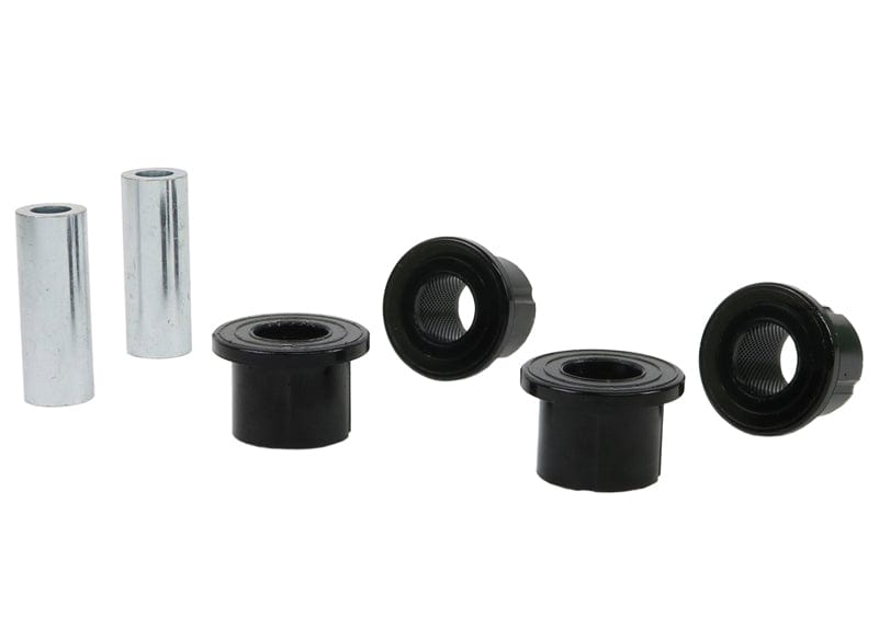 Whiteline 7 x 14 x 20 cm Rear Leaf Spring - Front Eye Bushing Kit to Suit Nissan Navara D40 and D23 2wd/4wd SR