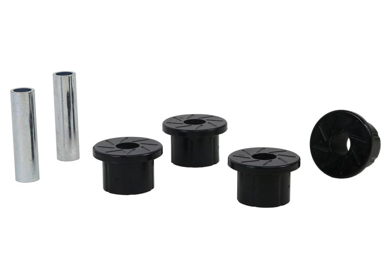 Whiteline 7 x 14 x 20 cm Rear Leaf Spring - Front Eye Bushing Kit to Suit Toyota Hilux 2005-on and Foton Tunland P201 SR