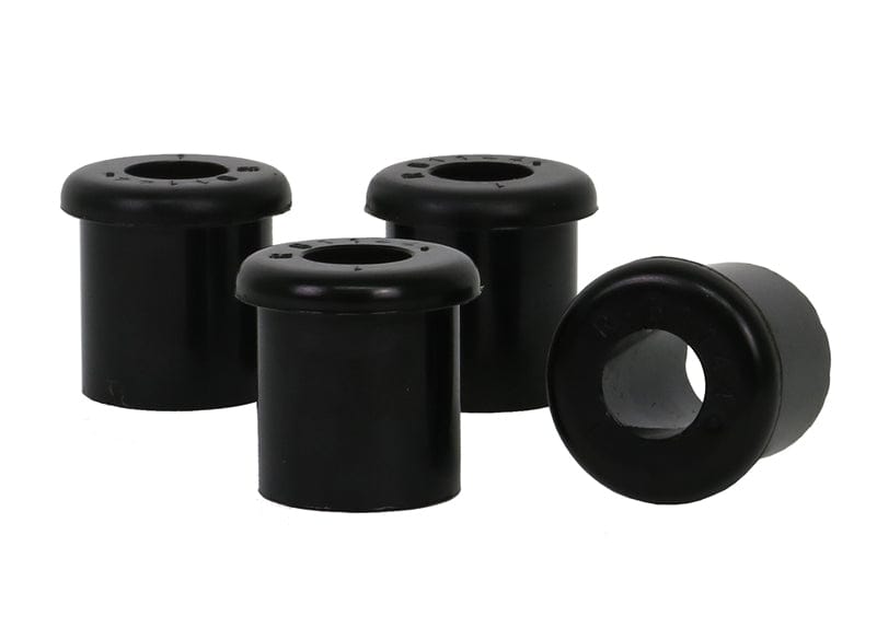 Whiteline 7 x 14 x 20 cm Rear Leaf Spring - Rear Eye and Shackle Bushing Kit to Suit Mazda 929 and Nissan 200B, Bluebird SR