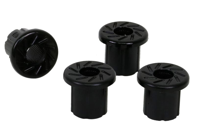 Whiteline 7 x 14 x 20 cm Rear Leaf Spring - Rear Eye Bushing Kit to Suit Mitsubishi Triton MQ, MR 2wd/4wd SR