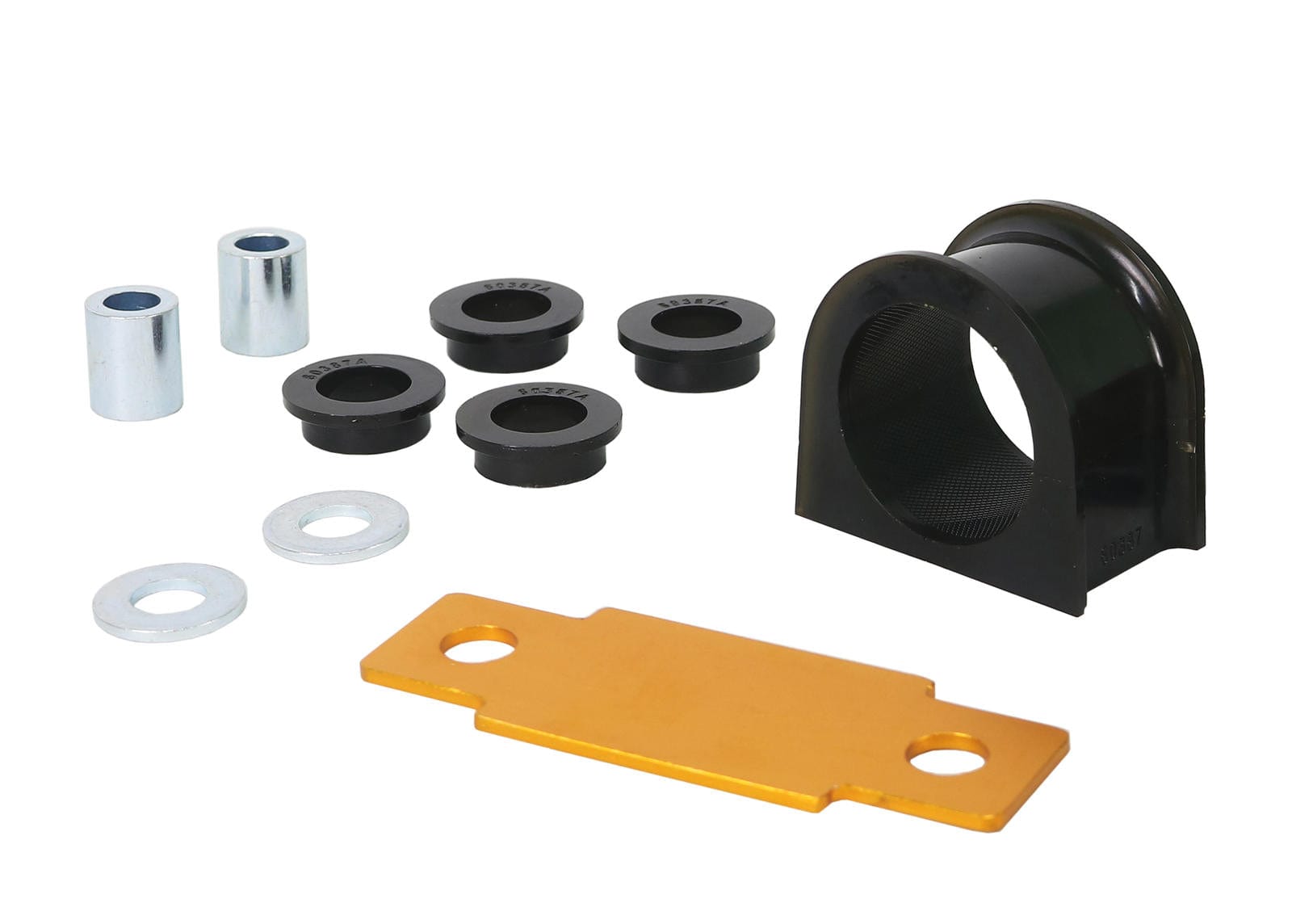 Whiteline 7 x 14 x 20 cm / RHD - rack mount Front Bump Steer - Correction Kit to Suit Mitsubishi Lancer Evolution VII, VIII, IX SR