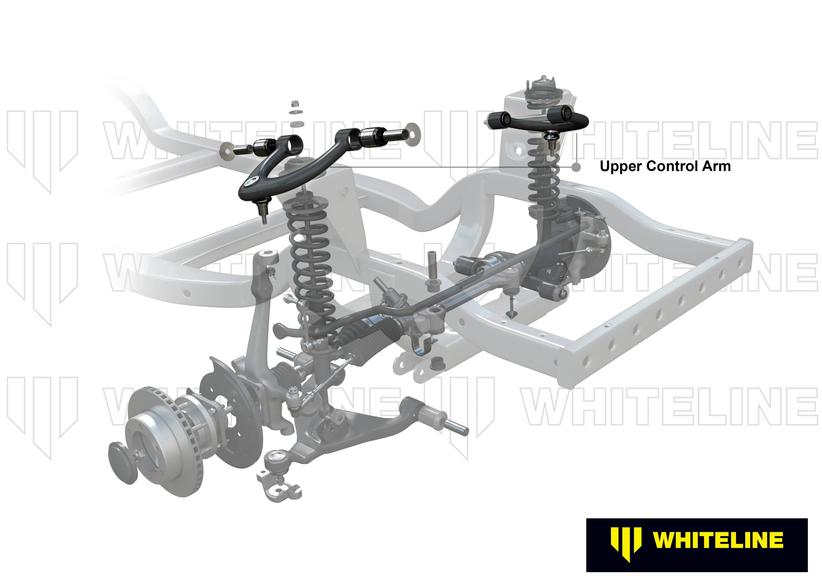 Whiteline 7 x 14 x 20 cm / Suits Whiteline KTA240 Front Control Arm Upper - Ball Joint Service Kit to Suit Whiteline Control Arms KTA240 SR