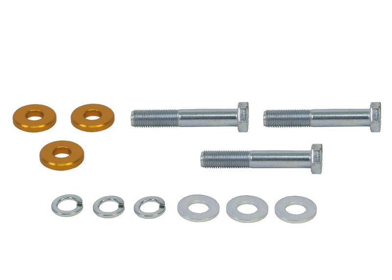 Whiteline 7 x 14 x 20 cm / Toe correction Front Bump Steer - Correction Kit to Suit Ford Focus, Mazda3 and Volvo C30, S40 SR