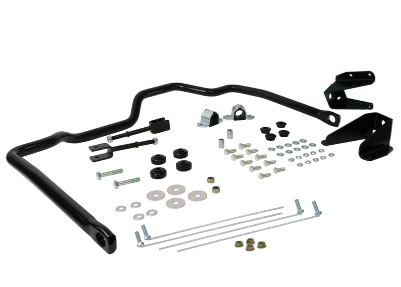 Whiteline 95 x 20 x 10 cm / Suits models with OEM sway bar with bracket mount on differential Rear Sway Bar - 30mm Non Adjustable to Suit Toyota Land Cruiser 76, 78 and 79 Series SR