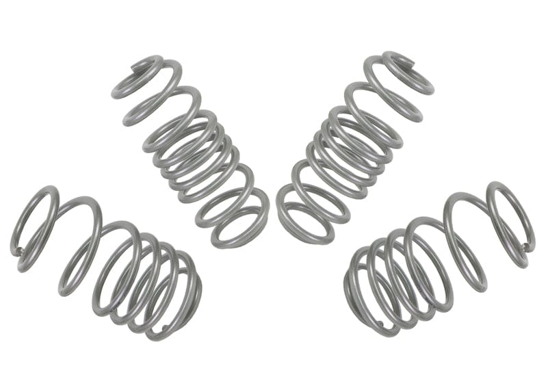 Whiteline Lowers vehicle approximately 25mm front and 20mm rear Front and Rear Coil Springs - Lowered to Suit Volkswagen Golf GTI/GTD Mk6 SR