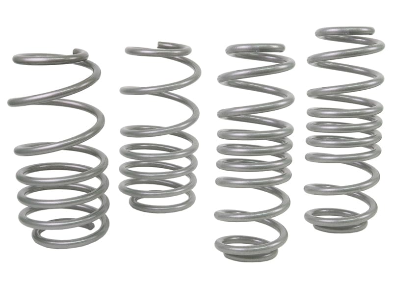 Whiteline Lowers vehicle approximately 25mm front and 20mm rear Front and Rear Coil Springs - Lowered to Suit Volkswagen Golf GTI/GTD Mk6 SR