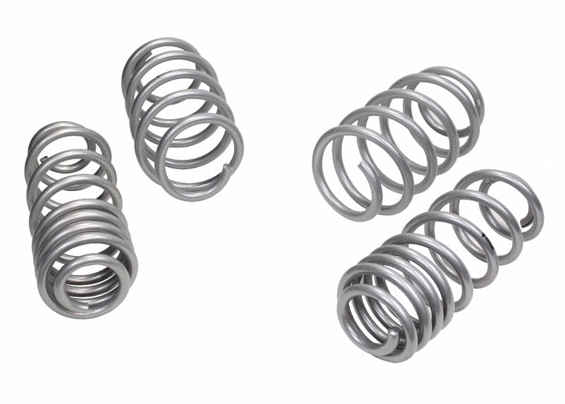 Whiteline Lowers vehicle approximately 25mm front and rear Front and Rear Coil Springs - Lowered to Suit Volkswagen Golf GTI Mk5 SR