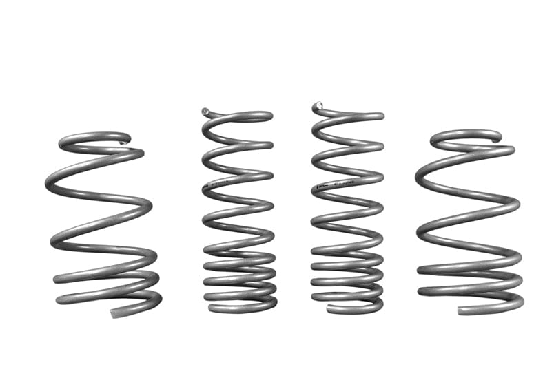 Whiteline Suits models to - 07/2015 with OEM struts with SBF part number suffix - lowers vehicle approximately 35mm front and rear Front and Rear Coil Springs - Lowered to Suit Ford Focus ST LZ SR