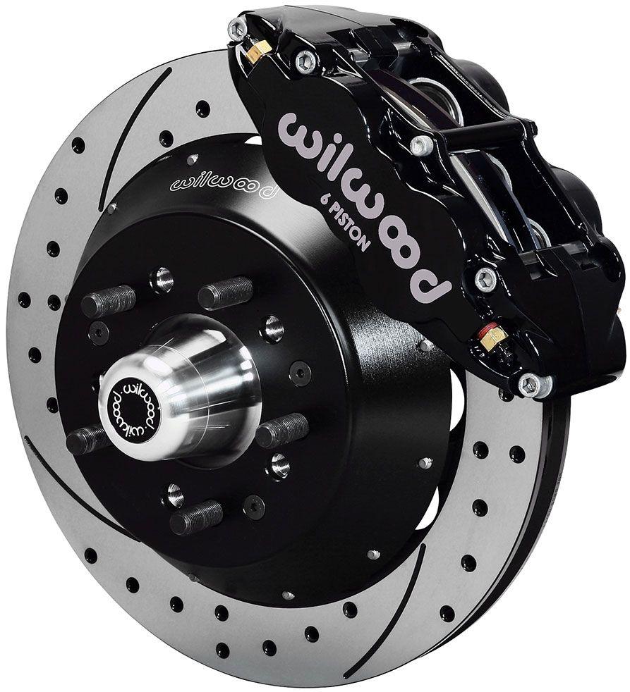 WILWOOD Forged Narrow Superlite 6R Dust Seal Big Brake Front Kit Forged Narrow Superlite 6R Dust Seal Big Brake Front Kit SR