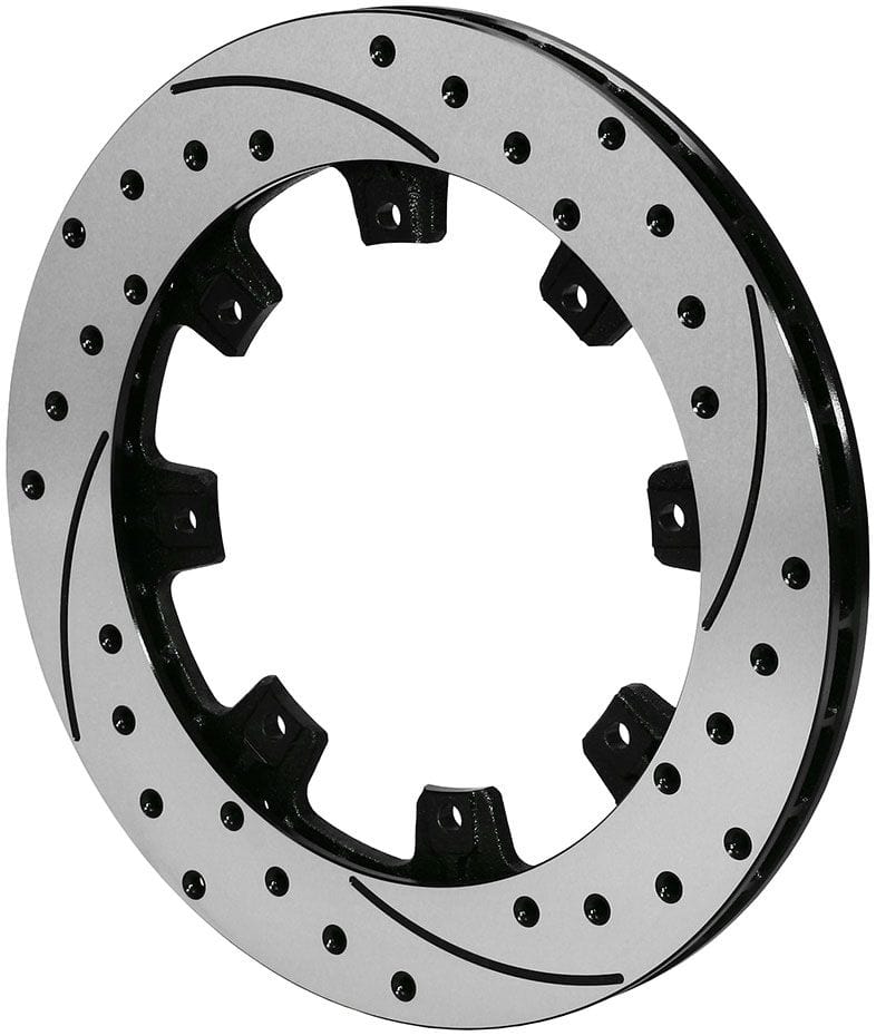 Wilwood Wilwood Wilwood SRP Drilled 12.19" Disc Rotor, Left-Hand Side (WB160-12204-BK) SR