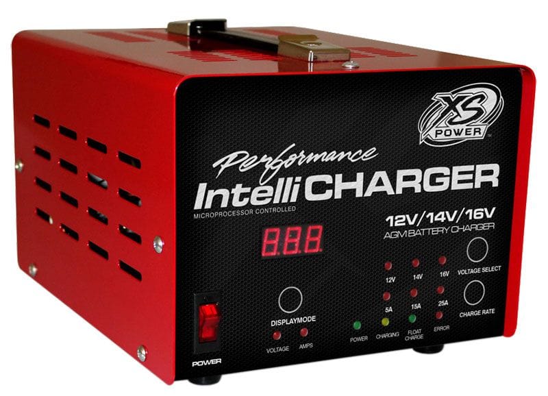 XS POWER 5A, 15A, 25A XS Power 12/14/16 Volt Battery IntelliCharger XS1005E SR