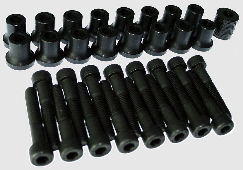YT Suit AFR GM LS3 260cc Heads Yella Terra Ultralite Adjustable Shaft Roller Rocker Set, 1.7 Ratio YT6737 SR