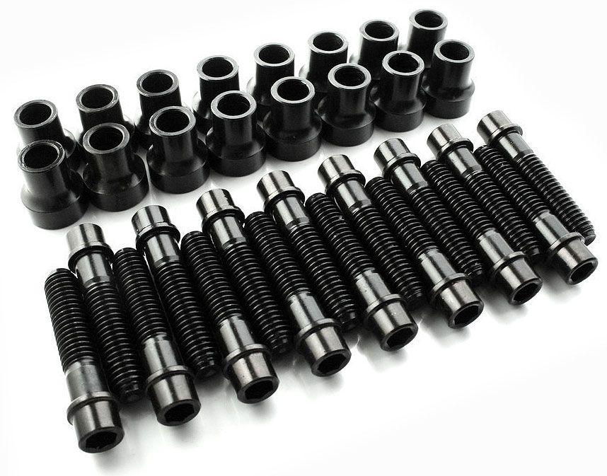 YT Suit S/B Chev with AFR 245 Eliminator Heads Yella Terra Platinum Shaft Roller Rocker Set 1.55 / 1.65 Ratio YT6710 SR