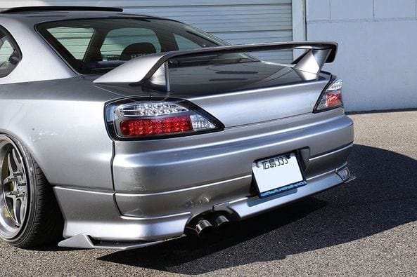326 Power Bodykits S15 Rear Bumper Panel/Centre Attachment 326 POWER Nissan S15 Rear Bumper Panel/Centre Attachment SR