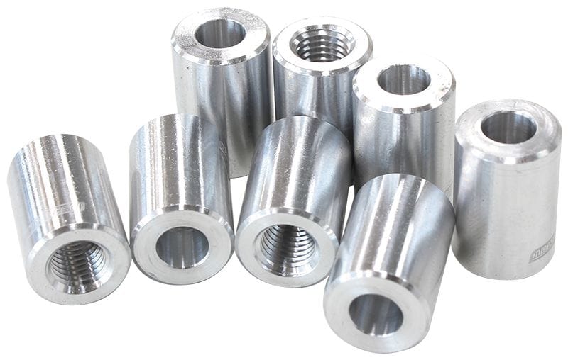 Aeroflow Performance 1/16" NPT Thread, 3/4" (19mm) Length (8-Pack) Aeroflow Weld-In Nozzle Fittings AF994-01 SR