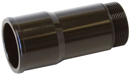 Aeroflow Performance 1.5" O.D., 2.75" Length, 1-1/4"-20 thread, fits most electric water p Aeroflow Radiator Hose Adapters - Black AF64-2080BLK SR