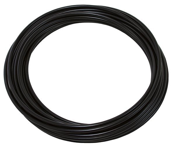 Aeroflow Performance 1 Metre Length Aeroflow 200 Series PTFE (Teflon®) Black Stainless Steel Coated Braided Hose -3AN AF200-0 SR