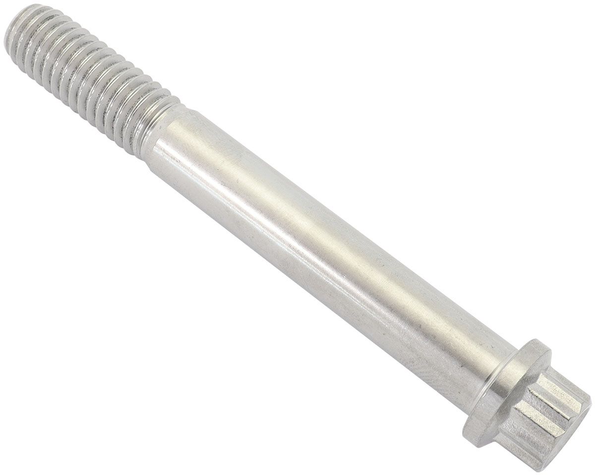 Aeroflow Performance 12 Point Head, Natural Finish, Sold Single. Aeroflow 3/8-16", UHL 3.00" Titanium Bolt AF3514-3000 SR