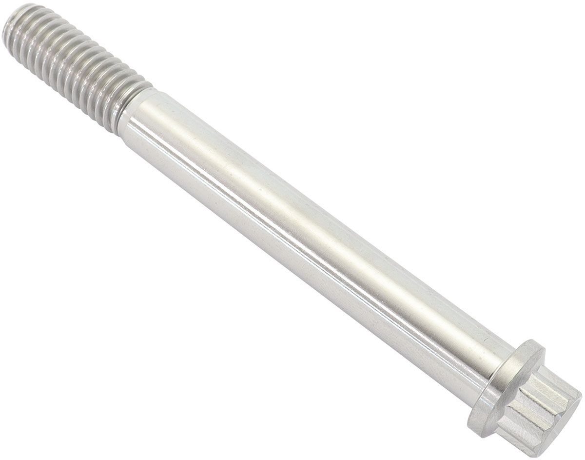 Aeroflow Performance 12 Point Head, Natural Finish, Sold Single. Aeroflow 3/8-16", UHL 3.50" Titanium Bolt AF3514-3500 SR