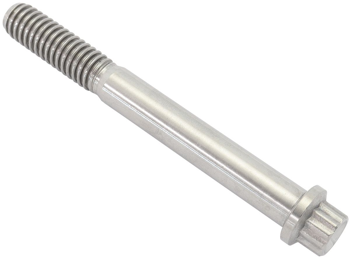 Aeroflow Performance 12 Point Head, Natural Finish, Sold Single. Aeroflow 5/16-18", UHL 2.75" Titanium Bolt AF3512-2750 SR