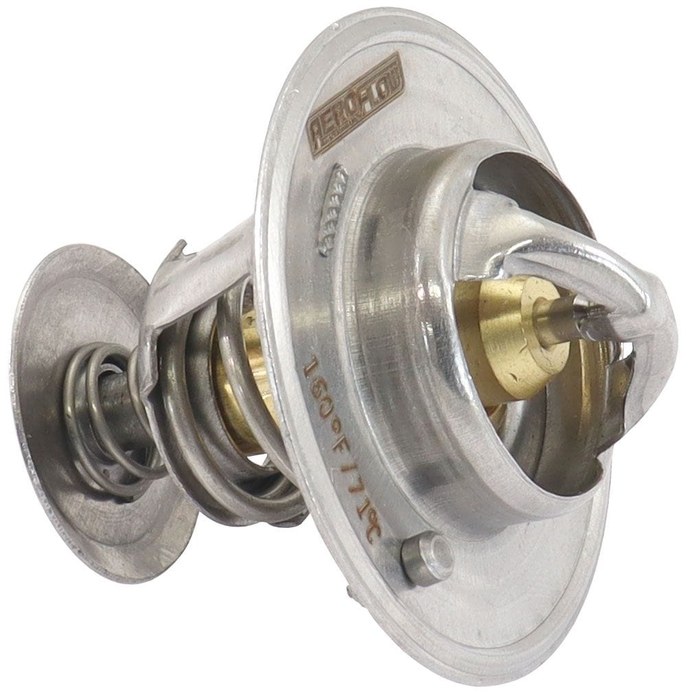 Aeroflow Performance 160°F Opening Temperature Rating, Made From Copper/Steel Aeroflow Nissan SR20 Hi-Flow Thermostat, 160°F (71°C) AF49-1137 SR