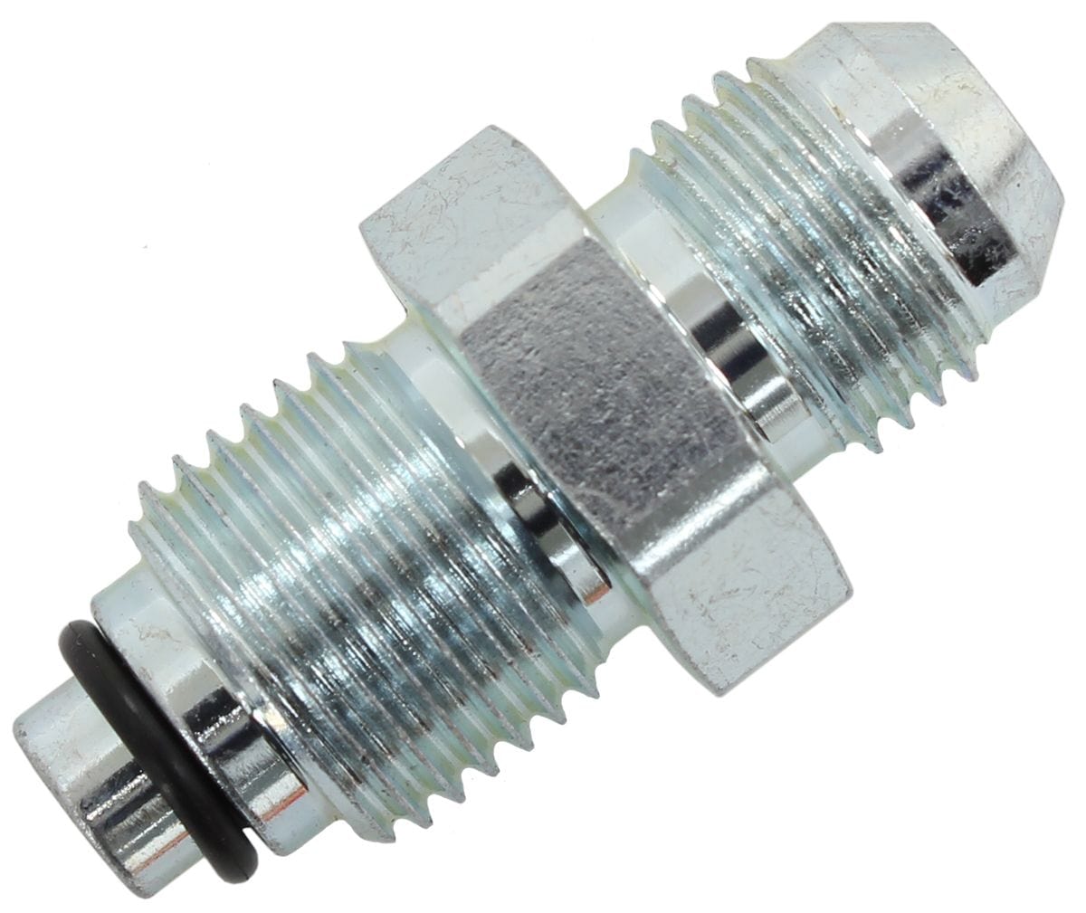 Aeroflow Performance 16mm O-Ring Seal to -6AN Steel Aeroflow Power Steering Fitting AF351-06ST SR