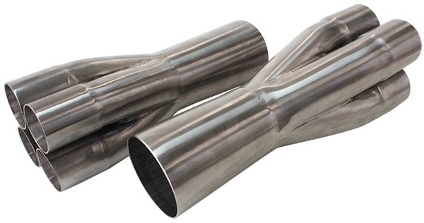 Aeroflow Performance 2-1/2" Primary's into 4-1/2" Collector Outlet Aeroflow Stainless Steel 4 into 1 Merge Collectors AF4250-450 SR